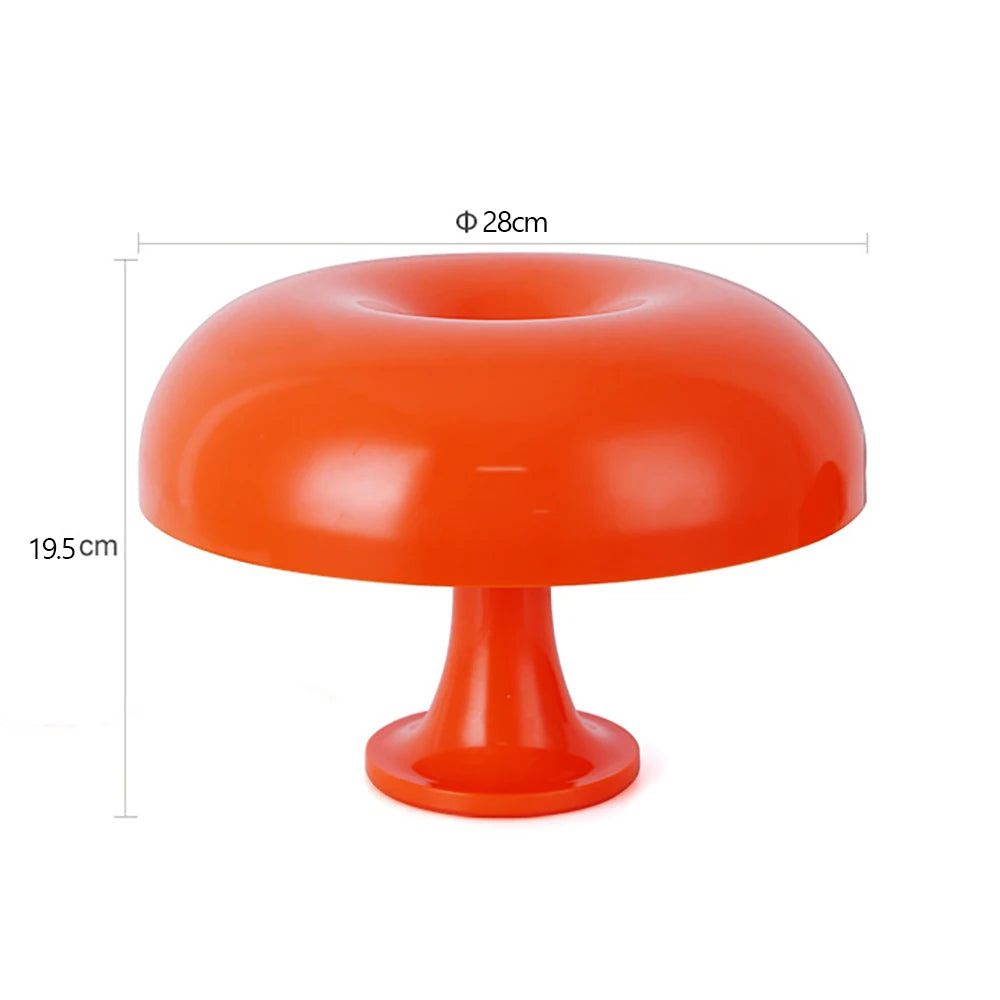 Modern Bauhaus Mushroom Table Lamp – Danish Designer Style