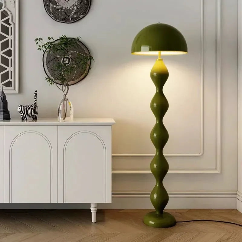 Scandinavian Macaron Floor Lamp - LED Colorful Standing Lamp