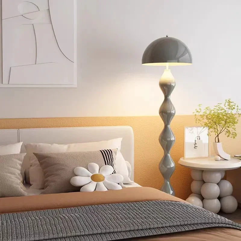 Scandinavian Macaron Floor Lamp - LED Colorful Standing Lamp