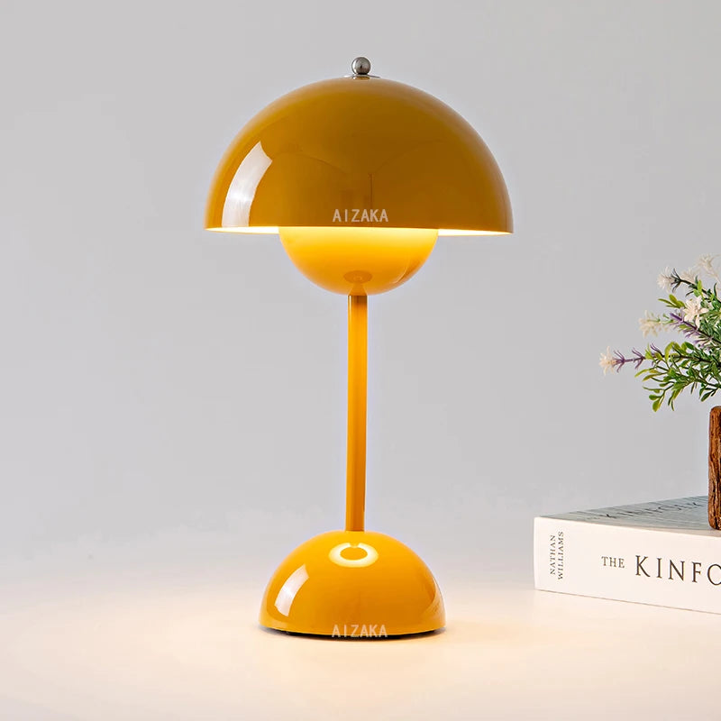 Flowerglow Dimmable Mushroom Table Lamp