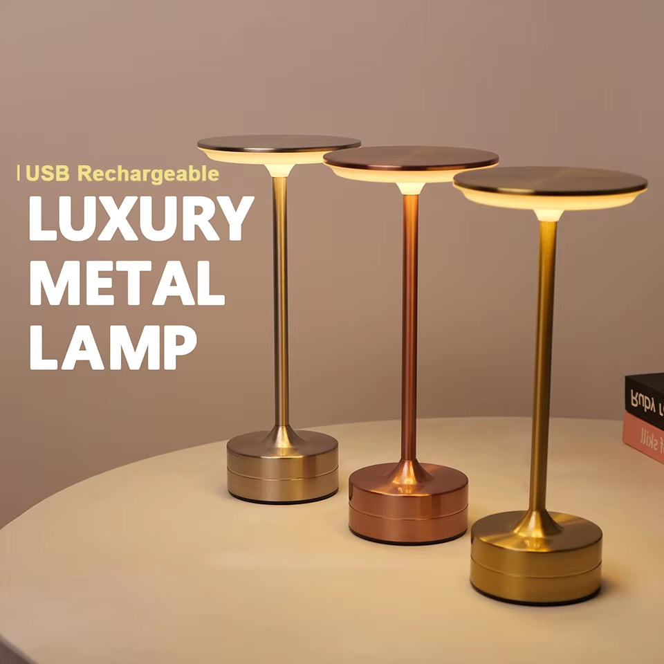 Classy LED Mushroom Table Lamp Touch Dimmable 