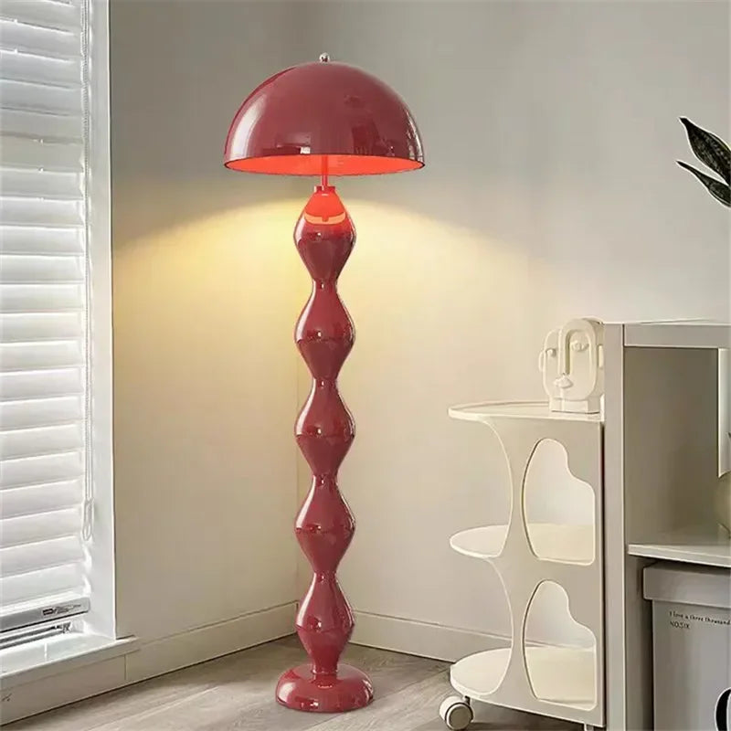 Scandinavian Macaron Floor Lamp - LED Colorful Standing Lamp