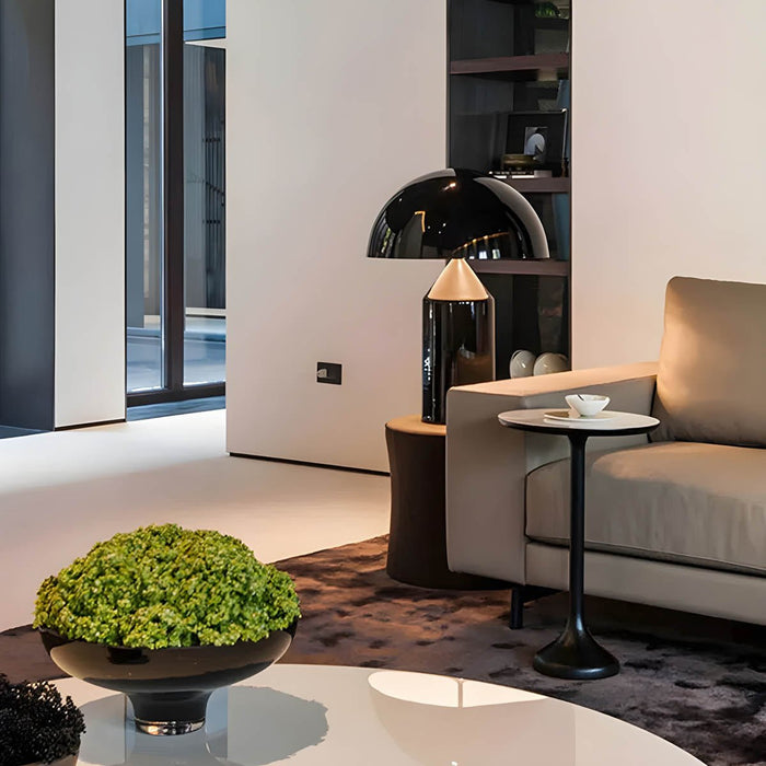 Oluce Atollo Style Mushroom Table Lamp – Modern Metal LED Decorative Light