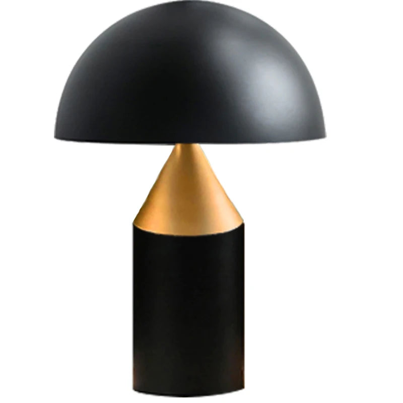 Oluce Atollo Style Mushroom Table Lamp – Modern Metal LED Decorative Light