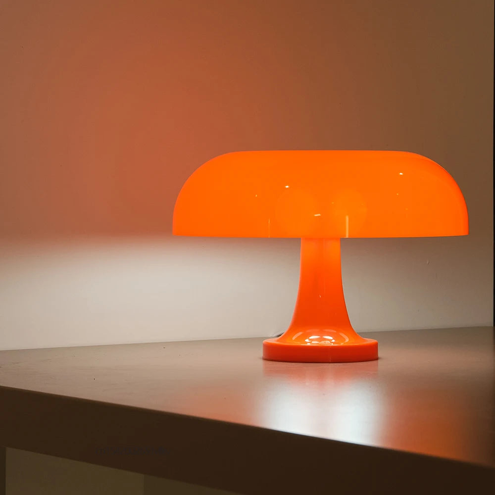 Modern Bauhaus Mushroom Table Lamp – Danish Designer Style