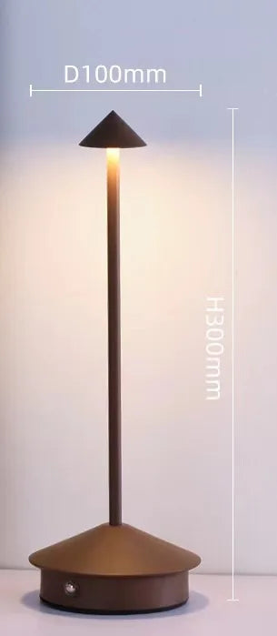 Modern LED Mushroom Table Lamp – Minimalist Decorative Light for Home & Restaurant Ambience