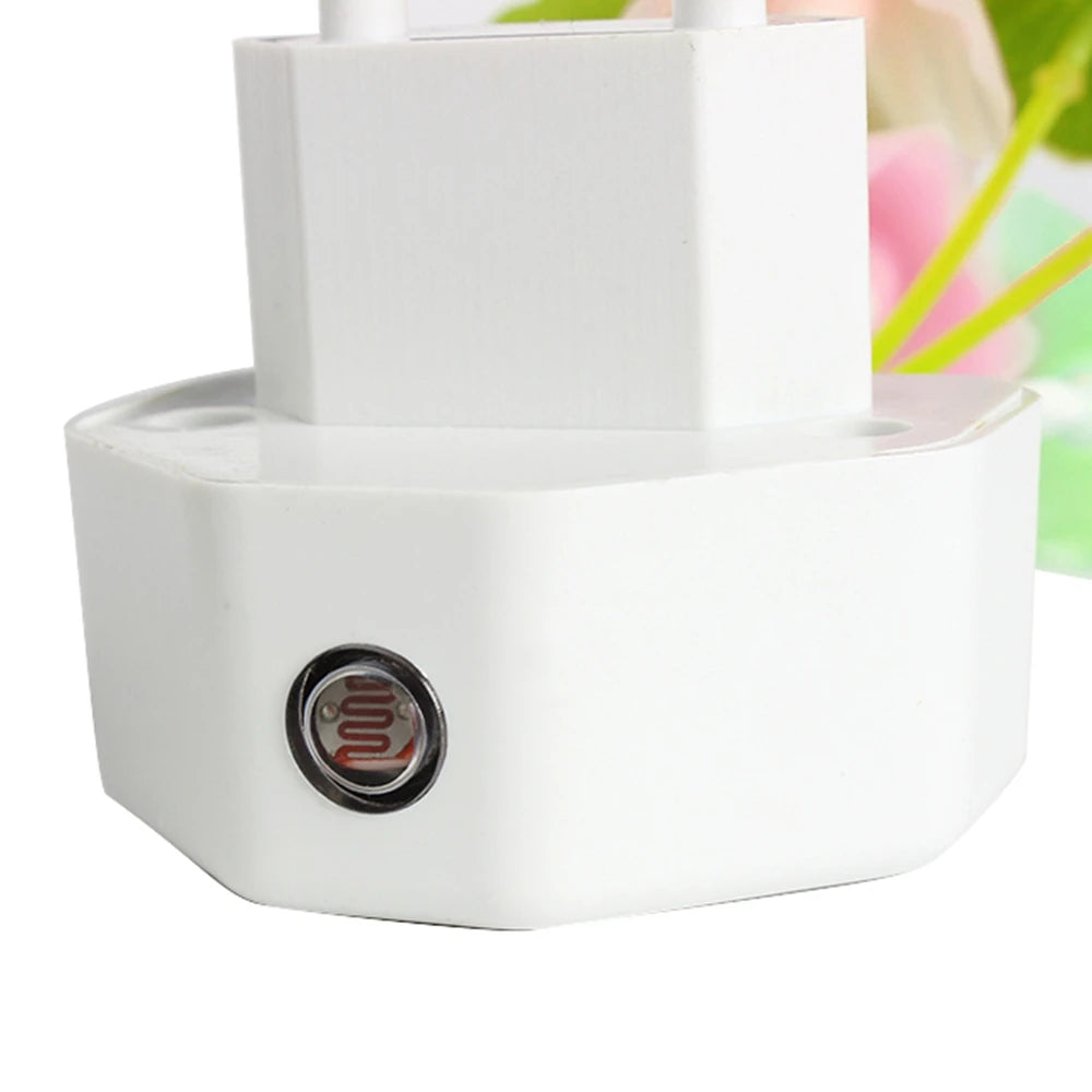 Plug-In LED Mushroom Night Light – Sensor-Activated Soft Glow for Dreamy Ambient Lighting