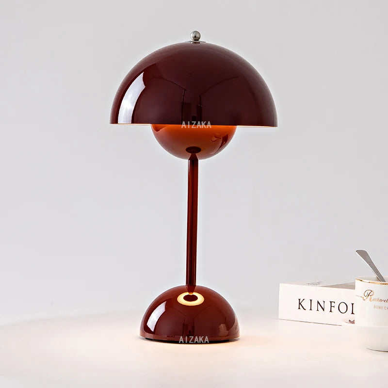 Flowerglow Dimmable Mushroom Table Lamp