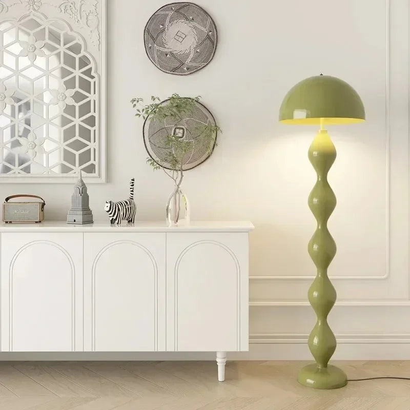 Scandinavian Macaron Floor Lamp - LED Colorful Standing Lamp
